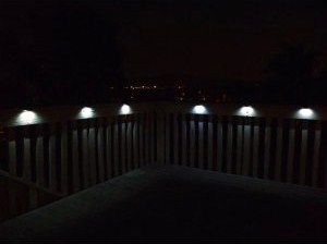 solar deck lights